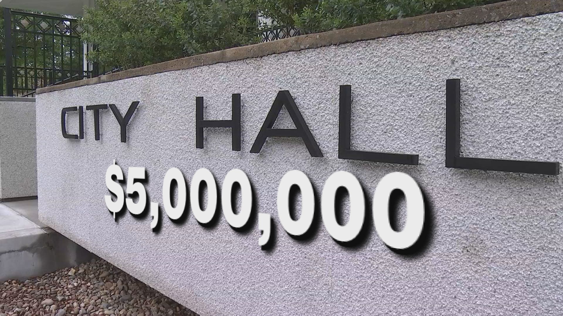 $5 million shortfall